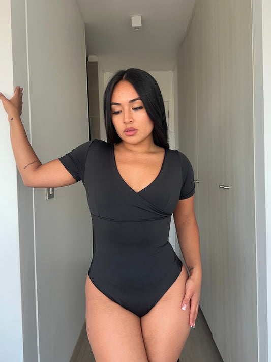 B03 | Body Modelador Escote Cruzado | EZ