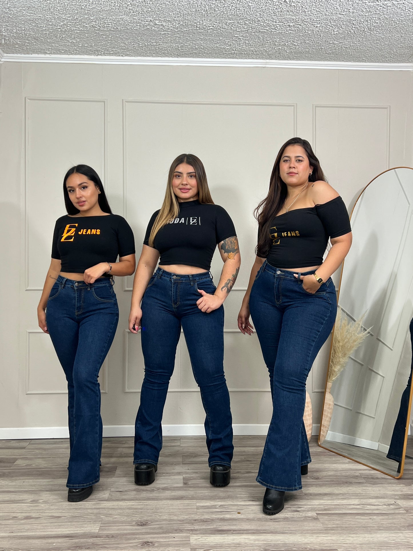 Jeans Flare Azul | Modelo EZ1102 | EZ Jeans