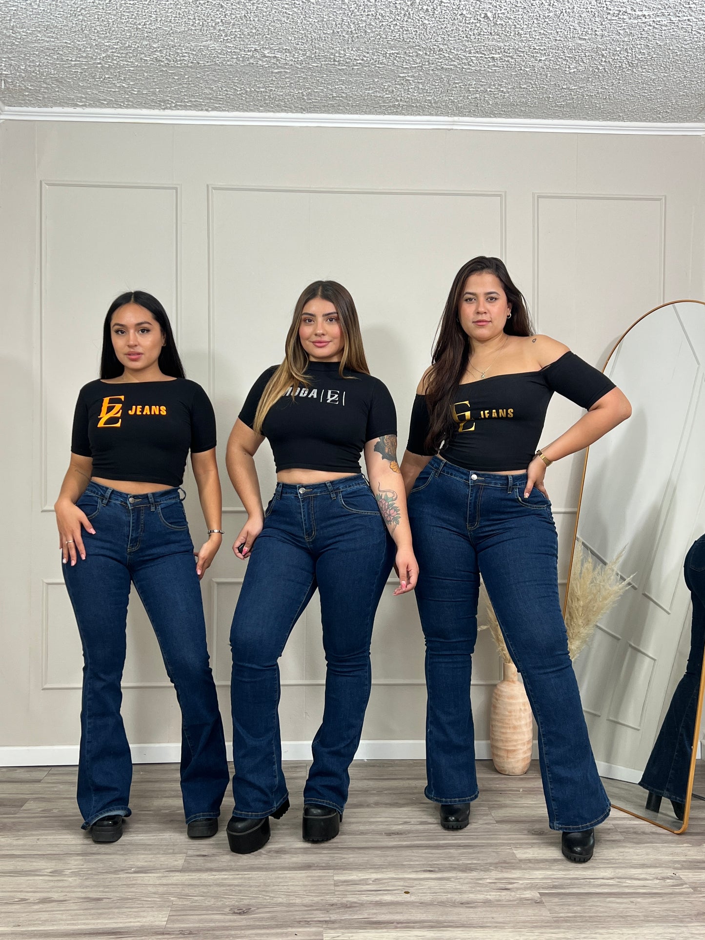 Jeans Flare Azul | Modelo EZ1102 | EZ Jeans