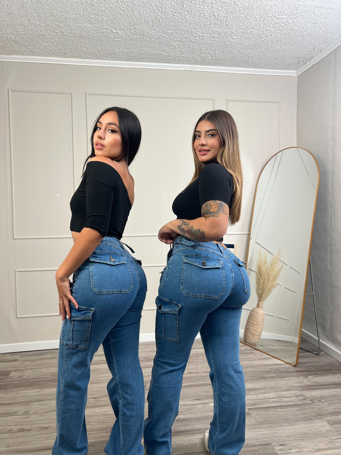 Jean Cargo Azul | Modelo EZ1144 (03) | EZ Jeans