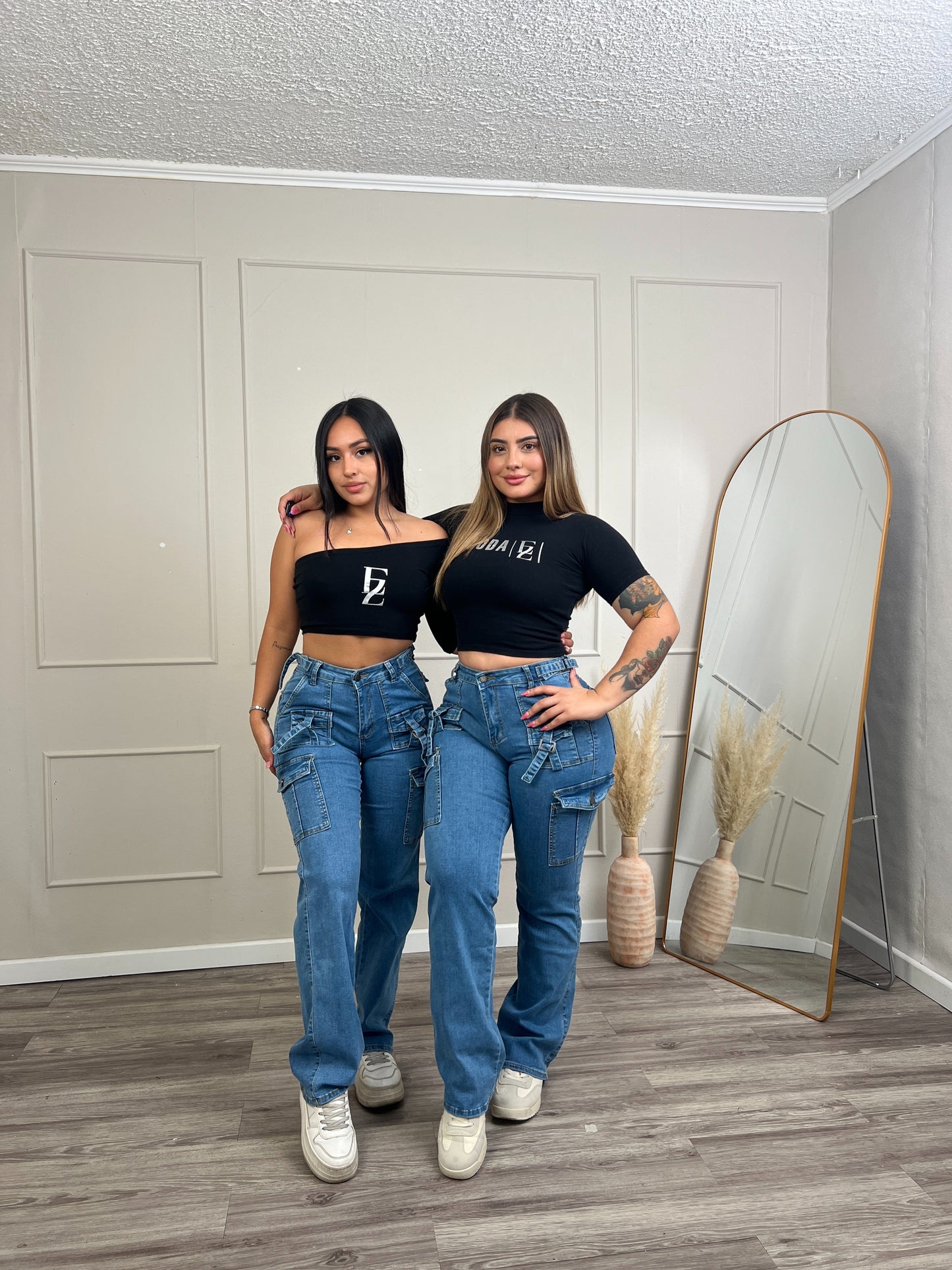 Jean Cargo Azul | Modelo EZ1144 (03) | EZ Jeans