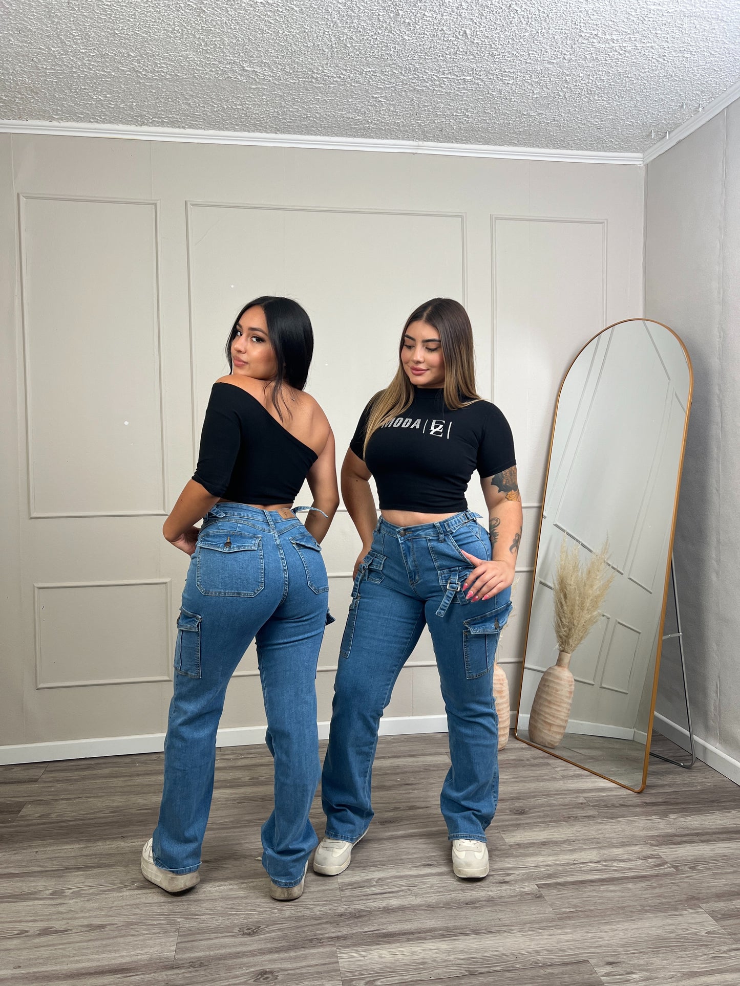 Jean Cargo Azul | Modelo EZ1144 (03) | EZ Jeans