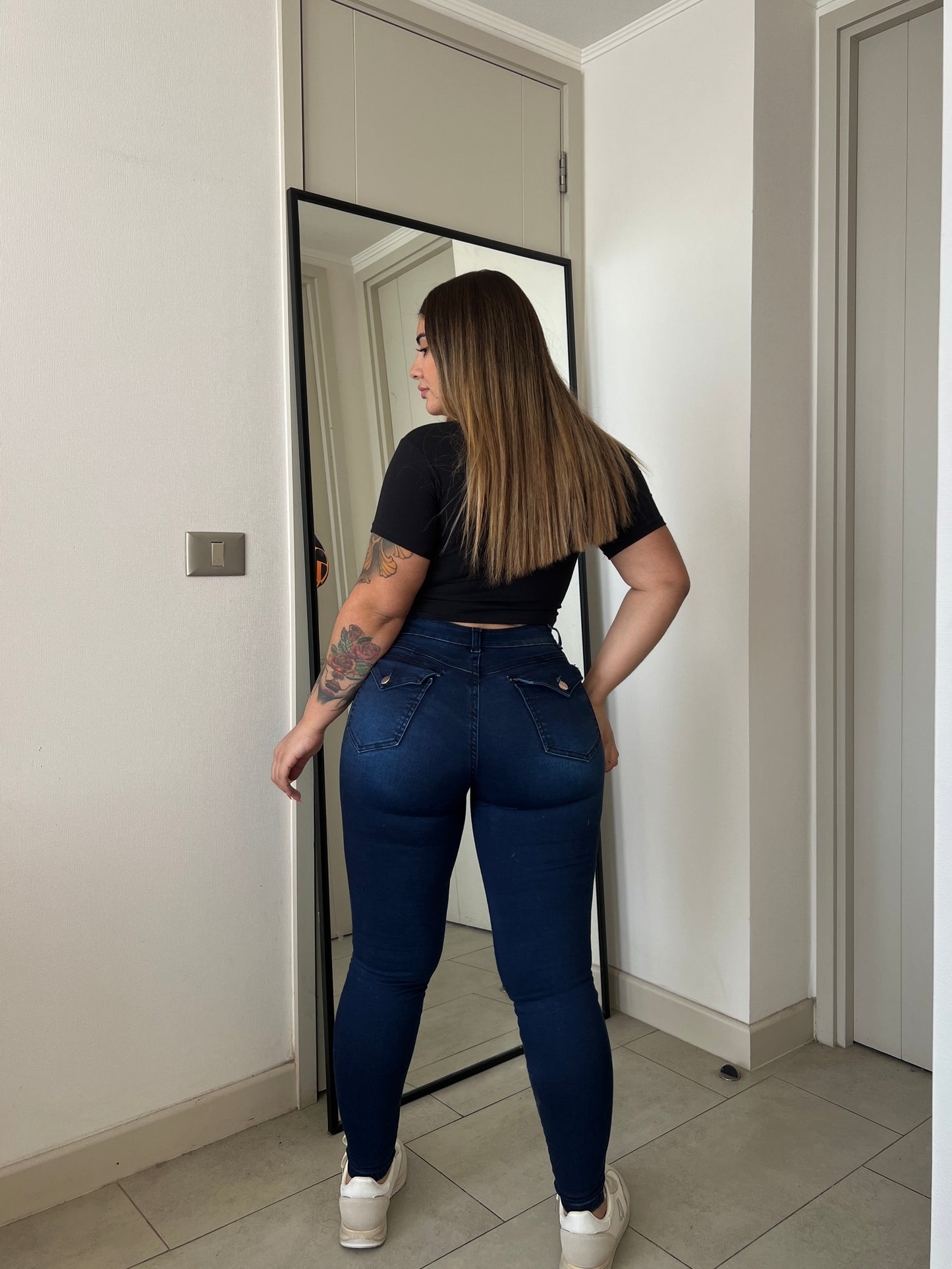 Jeans Skinny Azul Premium Confección Chilena | Modelo EZ2505| EZ Nacional