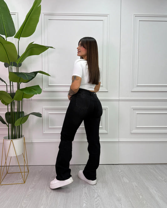 MC1117-2 (G2) | Wide Leg Negro Focalizado