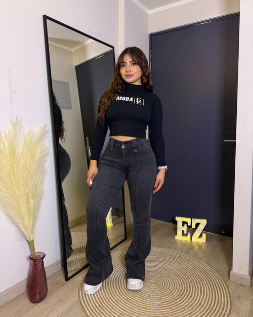 MC5010-2 (H2) | Flare Faja Grafito Lineal | Compra 1 Talla Más