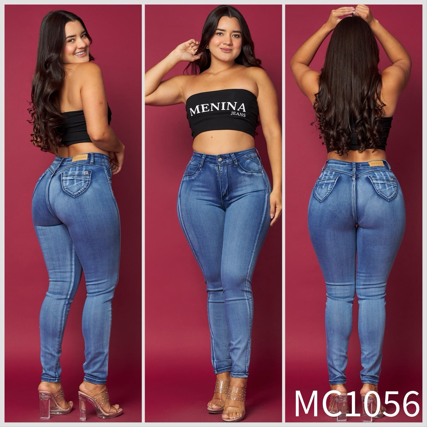 MC1056 (C3) | Skinny Azul Focalizado