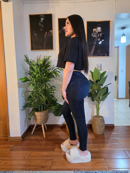 EZ2518 (P2) | Skinny Nacional Azul Oscuro Focalizado | EZ