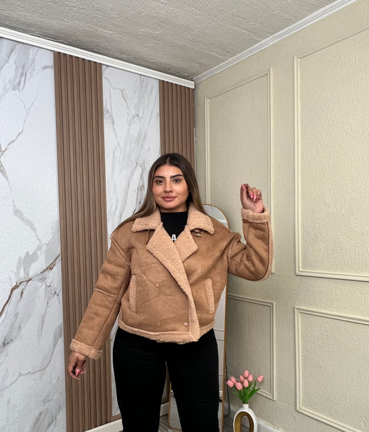 Chaqueta Aviador Oversize Forrada | Modelo 2283| EZ