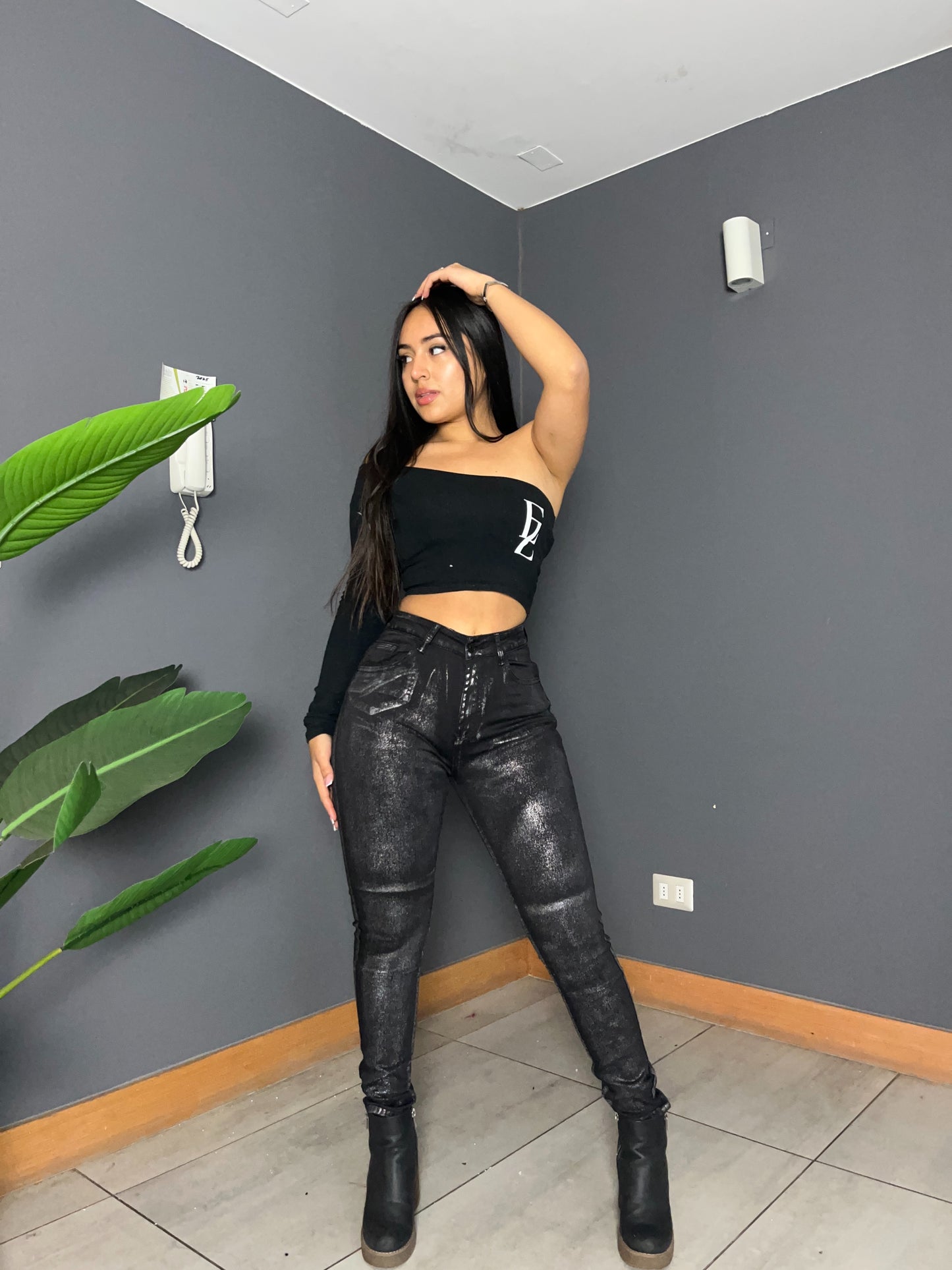 Jeans Skinny Metalizado | Modelo 3882 | EZ