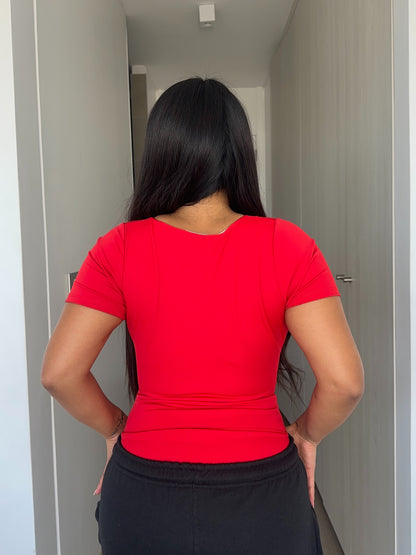 B03 | Body Modelador Escote Cruzado | EZ