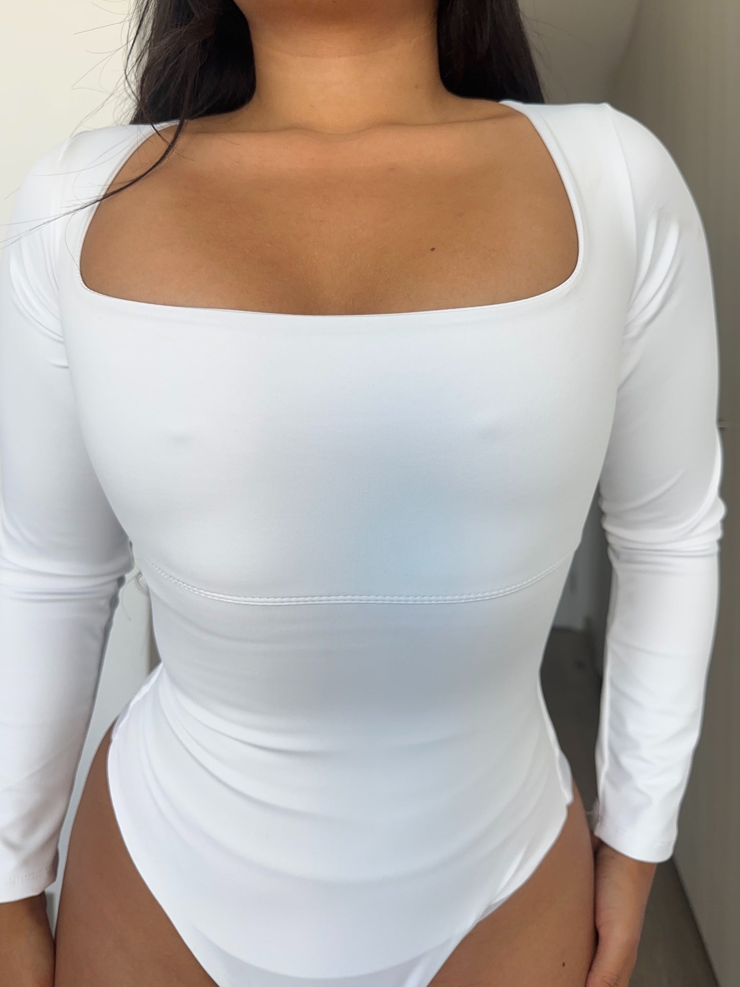B05 | Body Modelador Cuello Cuadrado Manga Larga | EZ