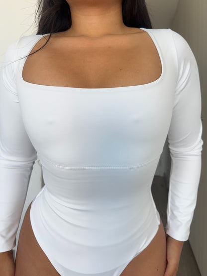 B05 | Body Modelador Cuello Cuadrado Manga Larga | EZ