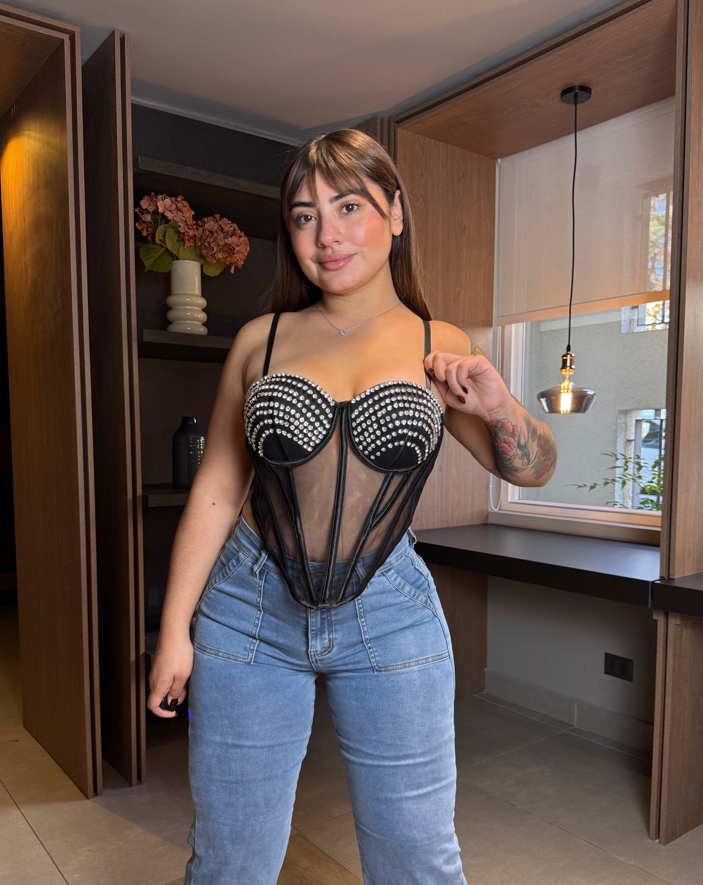 898 | Corset Brillos Copa