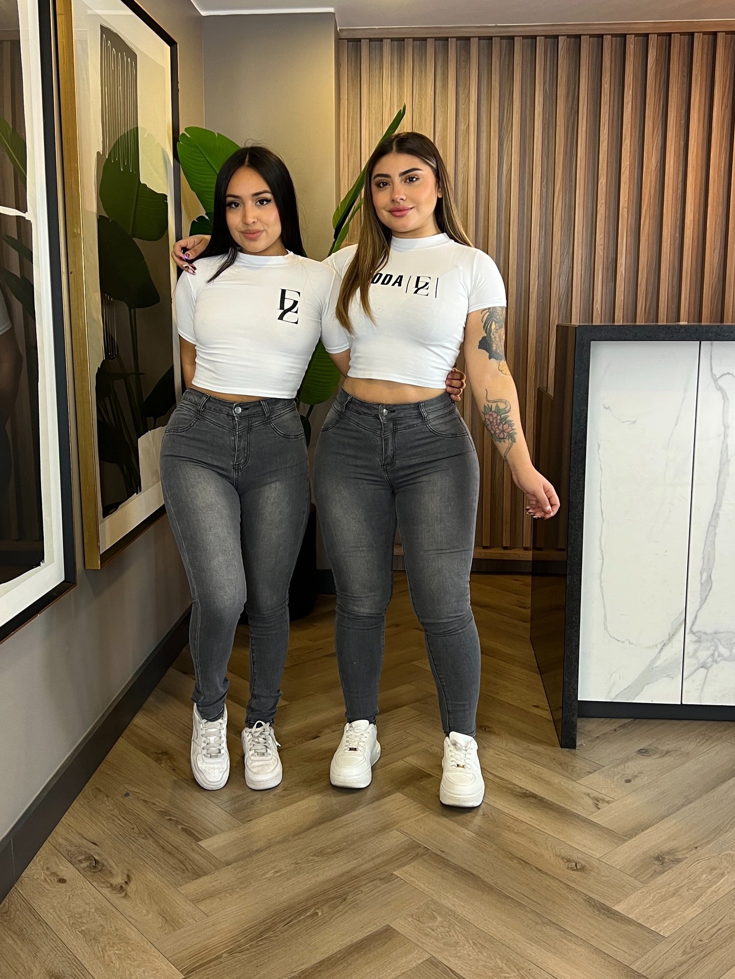 Jeans Skinny Gris | Modelo EZ1117| EZ Jeans