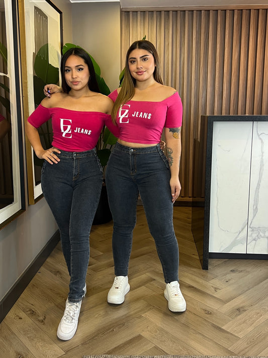 Jeans Skinny Trenzado | Modelo EZ240812 (B1) | EZ Jeans