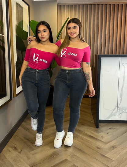 Jeans Skinny Trenzado | Modelo EZ240812 | EZ Jeans