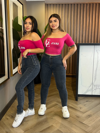 Jeans Skinny Trenzado | Modelo EZ240812 | EZ Jeans
