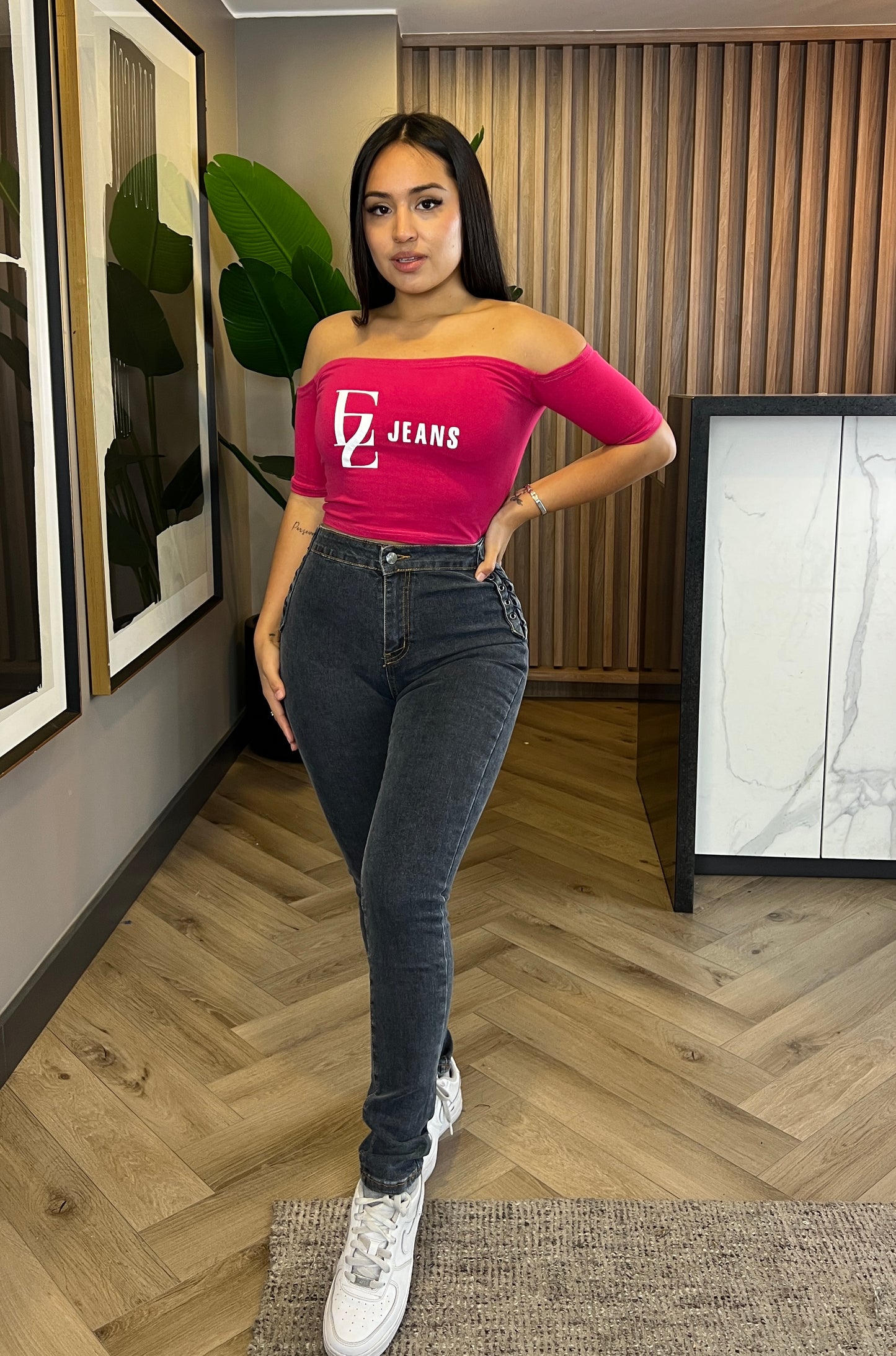 Jeans Skinny Trenzado | Modelo EZ240812 | EZ Jeans