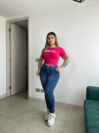 Jeans Con Faja Control Abdomen | Modelo EZ240822 | EZ Jeans