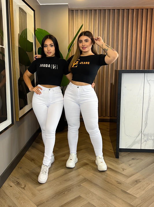 Jeans Skinny Blanco | Modelo EZ24902 (A4) | EZ Jeans