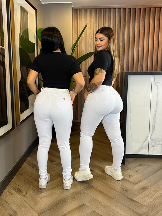 Jeans Skinny Blanco | Modelo EZ24902 (A4) | EZ Jeans