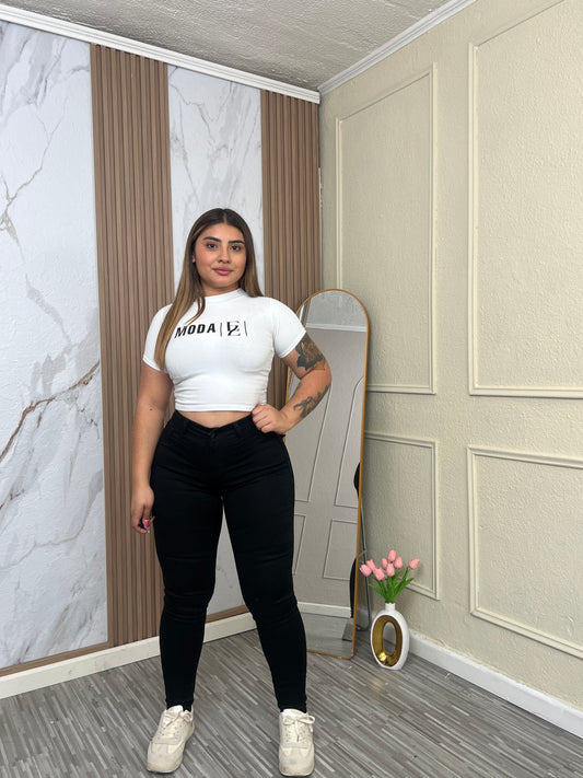 Jeans Skinny Premium Negro Confección Chilena| Modelos EZ2504   | EZ Nacional