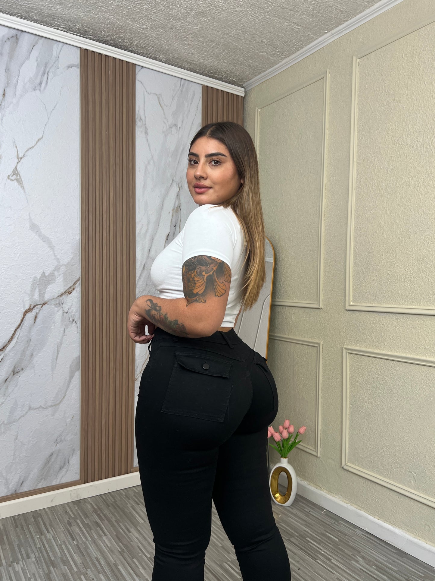 Jeans Skinny Premium Negro Confección Chilena| Modelos EZ2504   | EZ Nacional