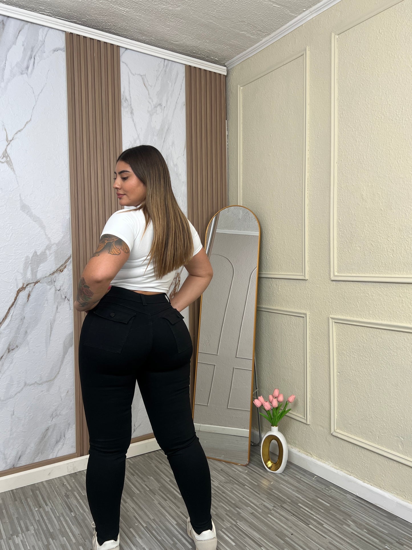 Jeans Skinny Premium Negro Confección Chilena| Modelos EZ2504   | EZ Nacional