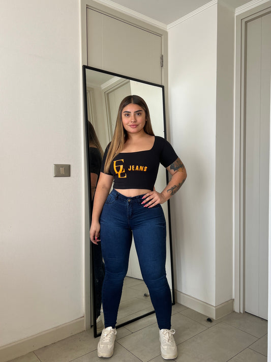Jeans Skinny Azul Premium Confección Chilena | Modelo  EZ2505| EZ Nacional