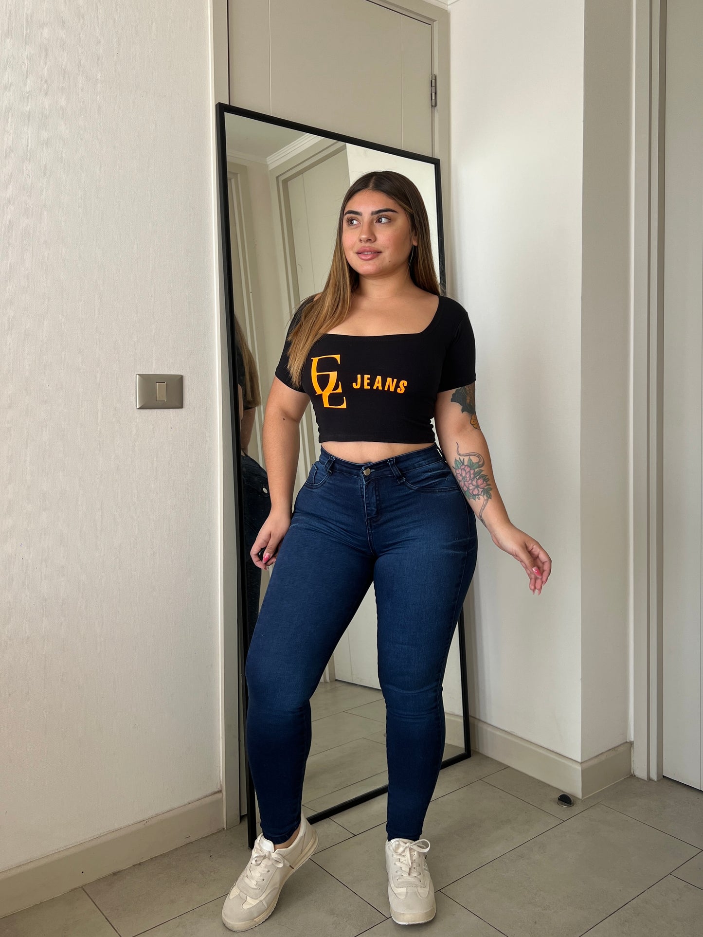 Jeans Skinny Azul Premium Confección Chilena | Modelo  EZ2505| EZ Nacional