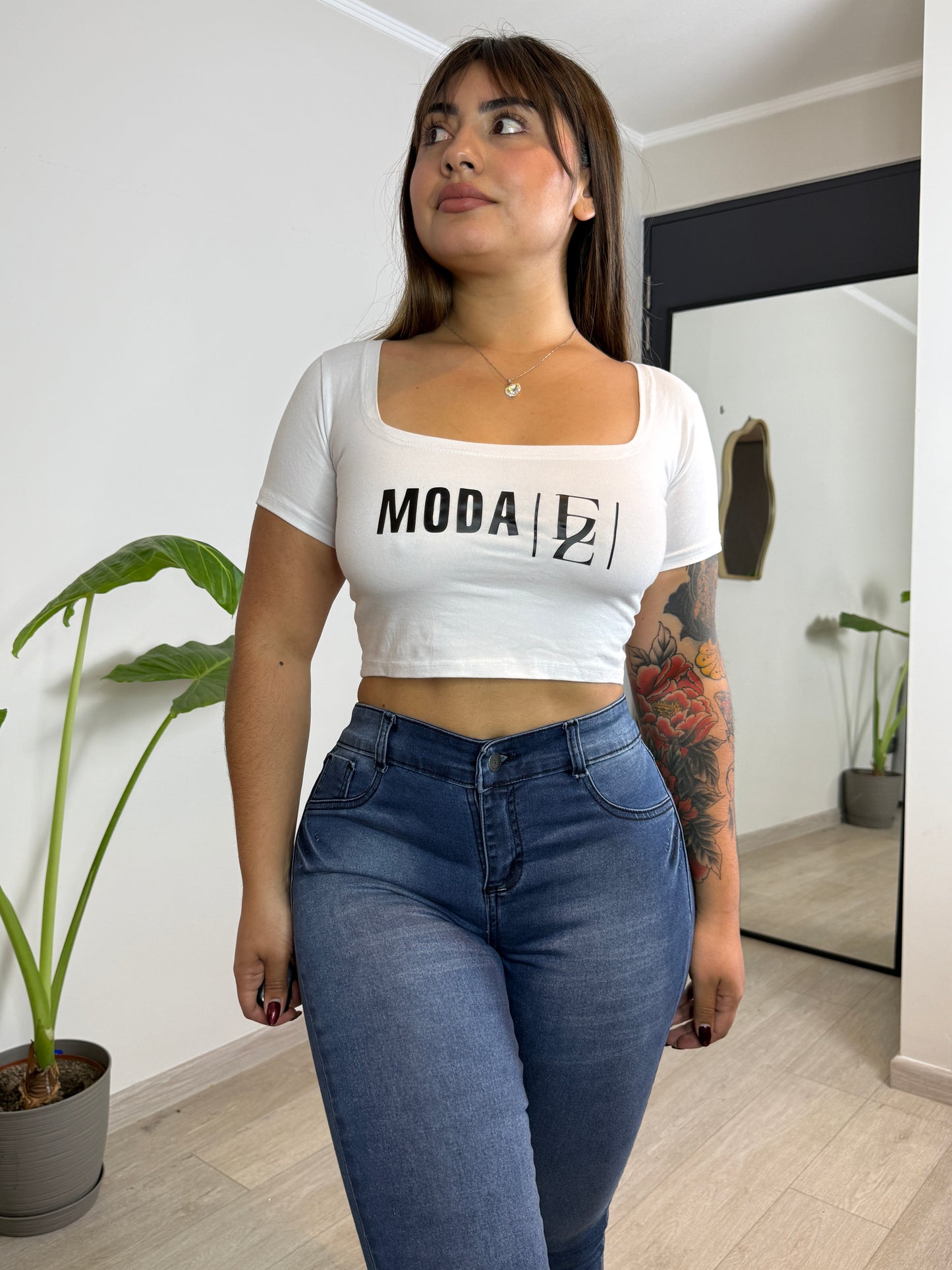 EZ2517 (J3) | Skinny Nacional Azul Claro Focalizado | EZ