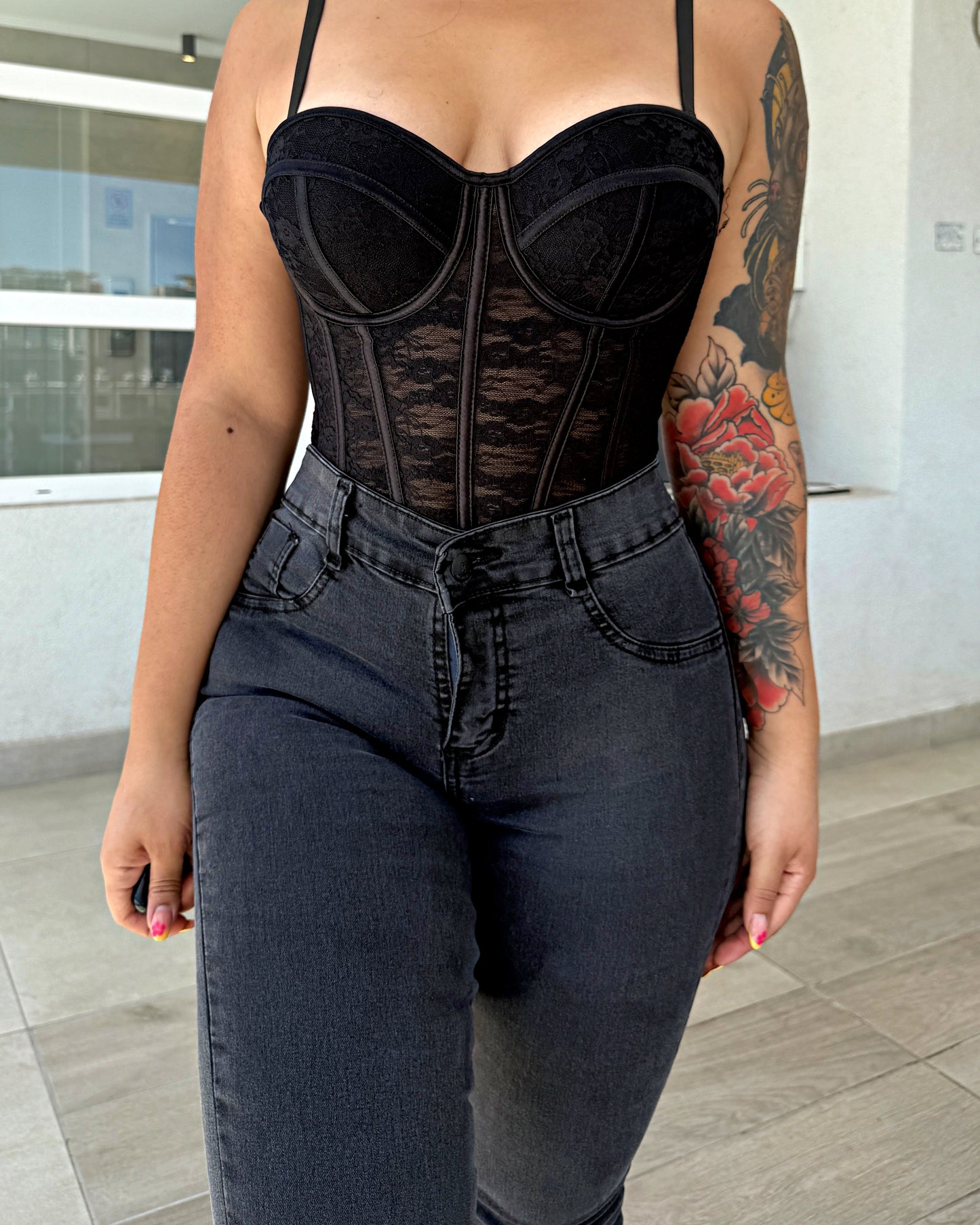 EZ2527 | Flare Nacional Grafito Ultra Push Up | EZ