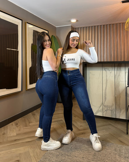 EZ5517 (H7) | Jeans Skinny Torero Azul | EZ