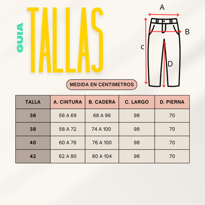 Jeans Ecocuero | Modelo 3703 |