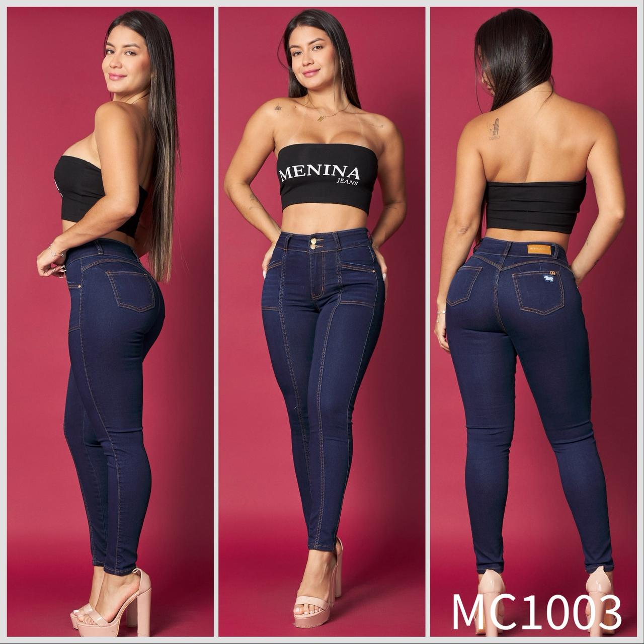 MC1003 (C3) | Skinny Azul Oscuro | Menina