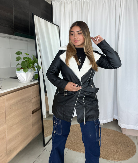Chaqueta Larga Aviadora Forrada | Modelo 5958 | EZ
