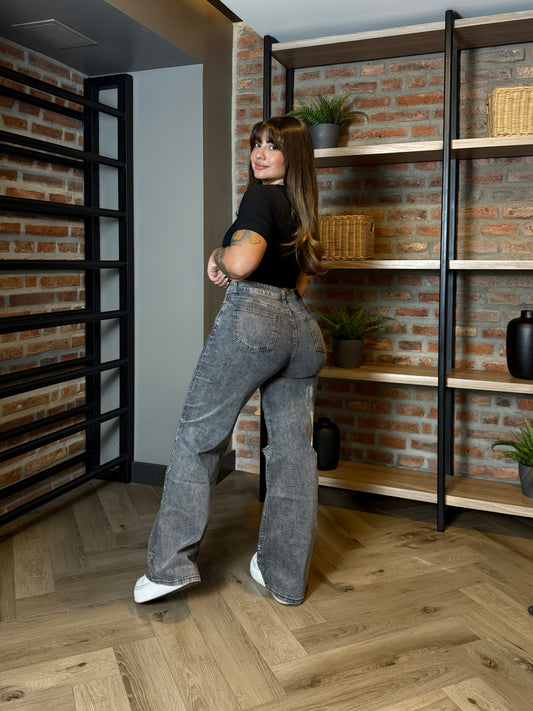 MB7031-3 (C2) | Jeans Recto Brillos | Menina