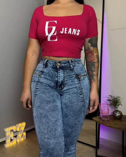 MB7074 (I7) | Flare Celeste Jaspeado | Menina