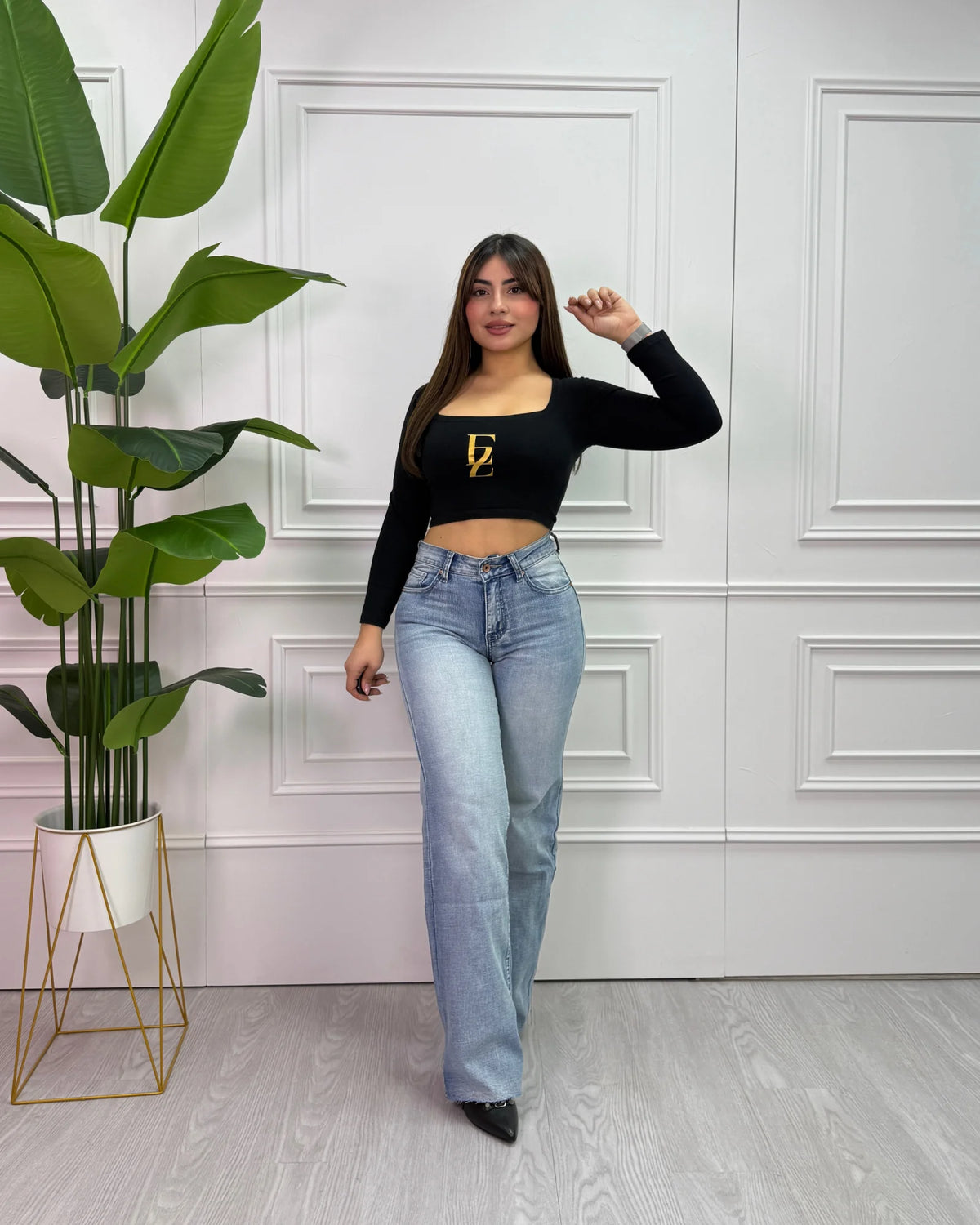 MC1116 (G3) | Wide Leg Azul Focalizado