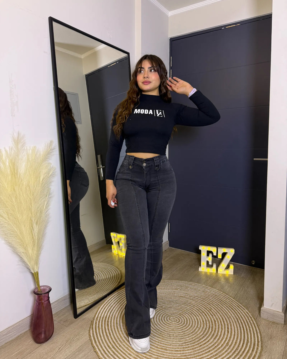 MC5010-2 | Flare Faja Grafito Lineal | Compra 1 Talla Más (ABAJO)