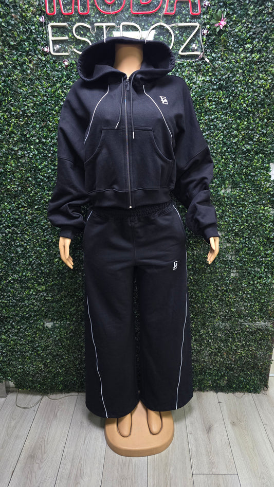 CD01 | Conjunto Hoodie + Palazzo Premium | EZ