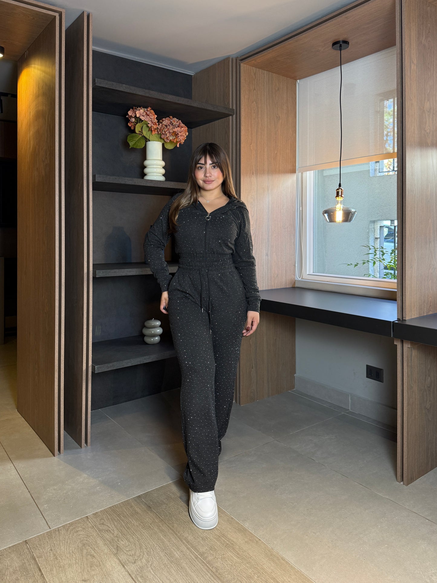 W5102 (L3) | Conjunto Brillos Pretina Ancha | HxH