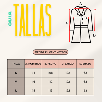 Chaqueta Ecucuero Larga | Modelo 15 | EZ