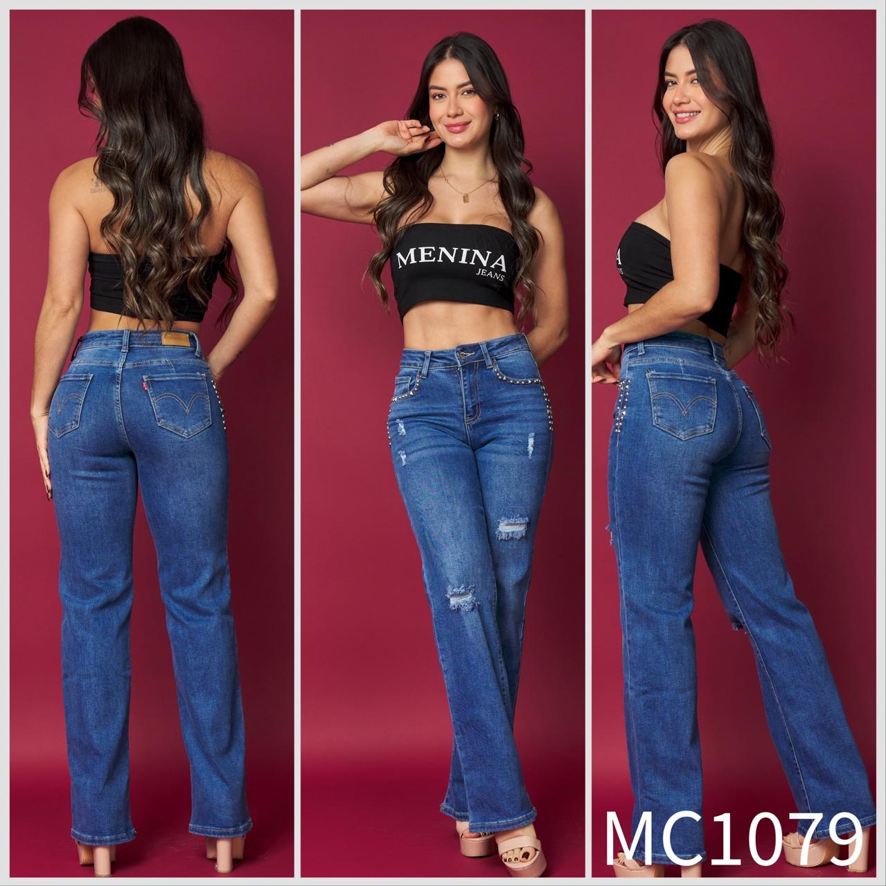 MC1079 (G4) | Recto Azul Con Tachas Destroyer