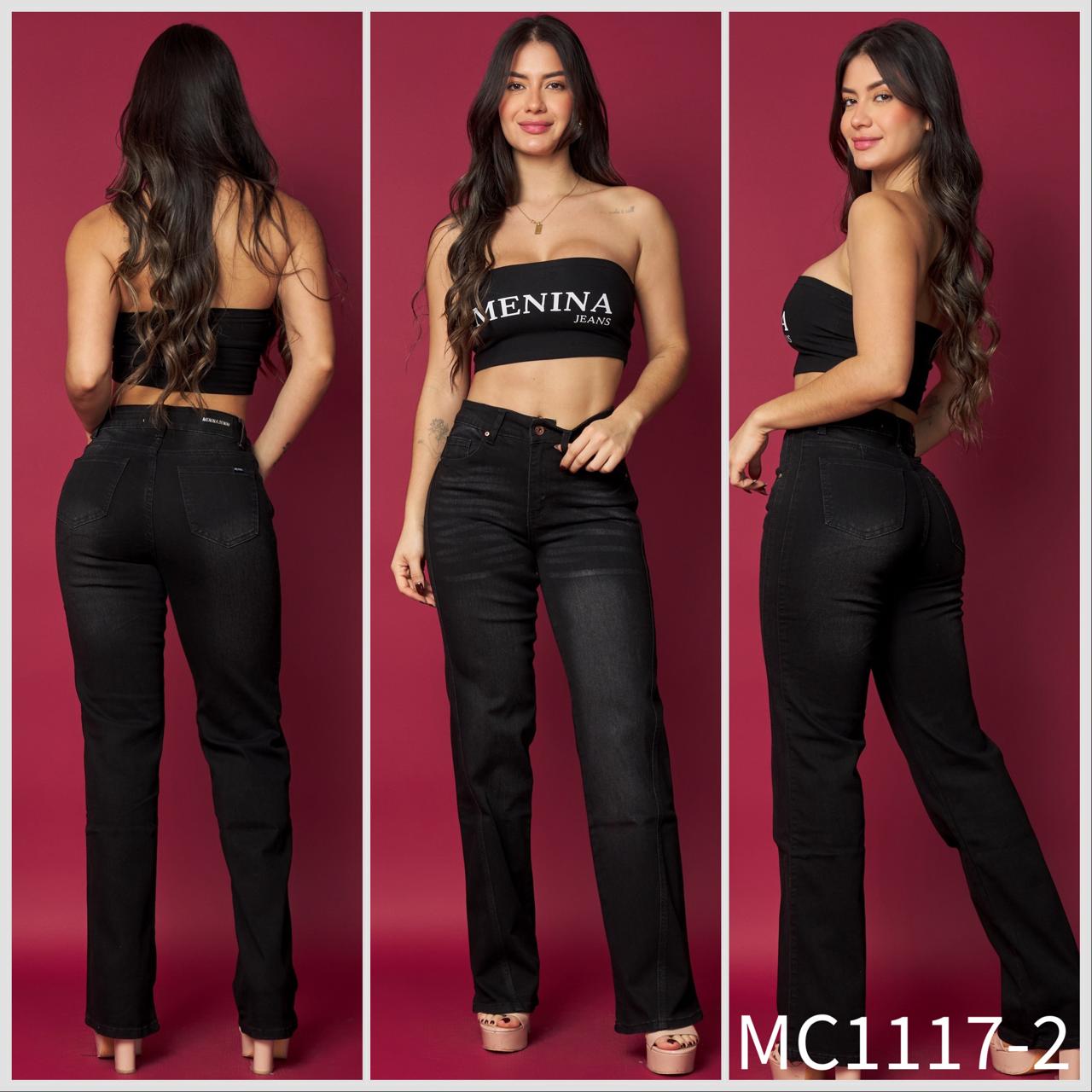 MC1117-2 (G2) | Wide Leg Negro Focalizado