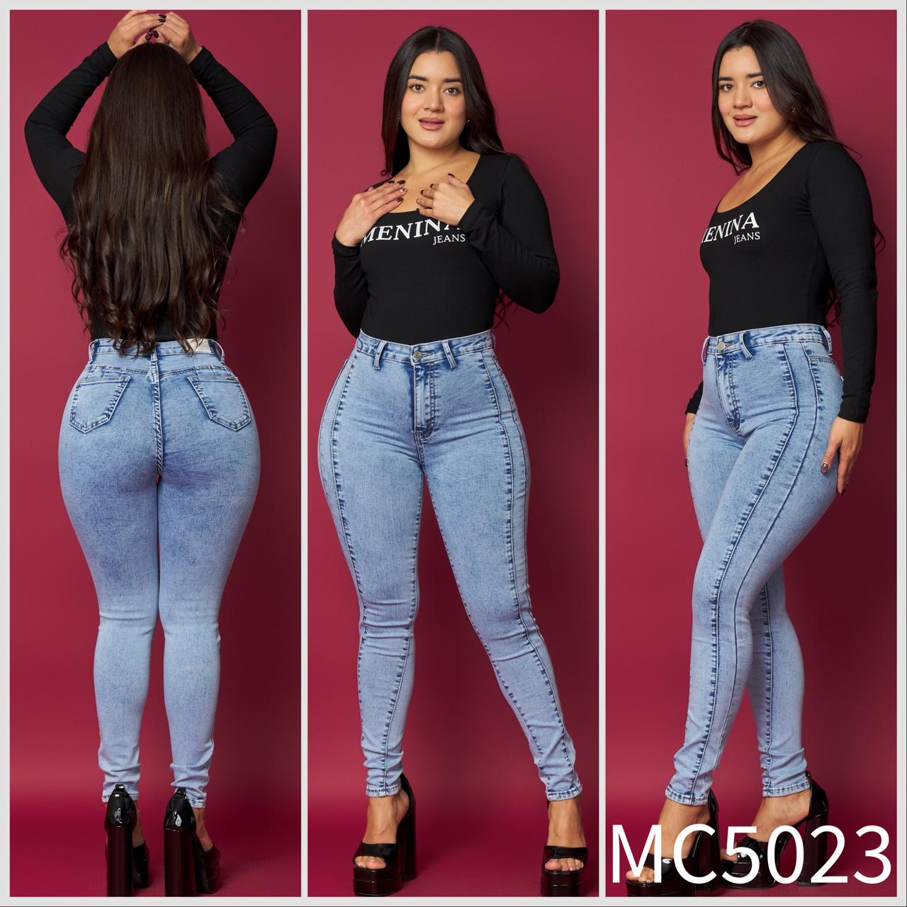 MC5023 (G1) | Skinny Celeste Franjas