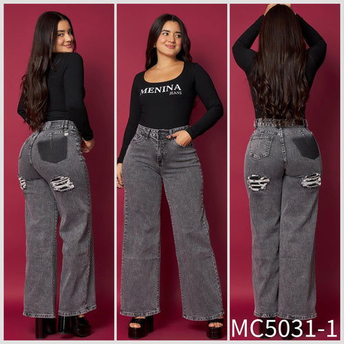 MC5031-1 (C1) | Wide Leg Gris