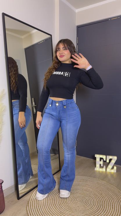 MC5010 (I2) | Flare Faja Azul Focalizado Lineal | Compra 1 Talla Más
